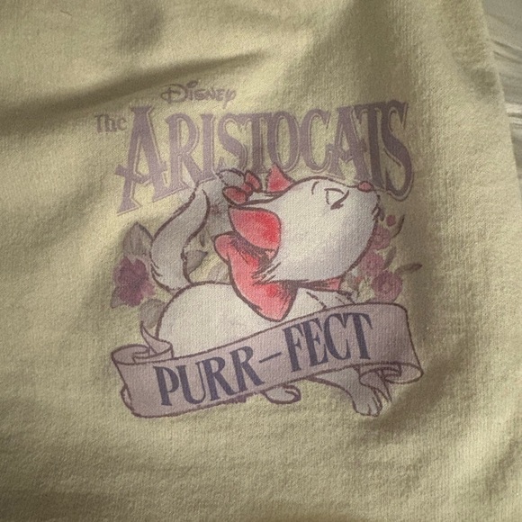 Women’s Marie Aristocats Short and Cropped Top Set - Picture 4 of 5